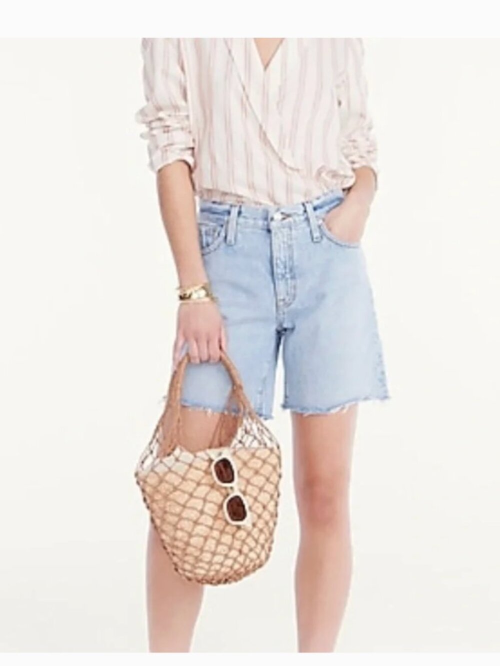 J. Crew Midlength Denim Short Style BF398 Size 29